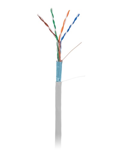 F/UTP 4pair, Cat5e, In, PVC (EC-UF004-5E-PVC-GY). Кабель «витая пара» (LAN) для структурированных систем связи. NETLAN в Королеве