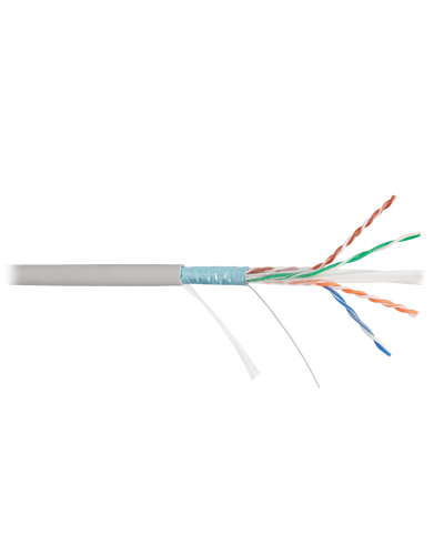F/UTP 4pair, Cat6a, Solid, In, нг(А)-HF (NMC 4255C-GY). Кабель «витая пара» (LAN) для структурированных систем связи. NIKOMAX в Королеве