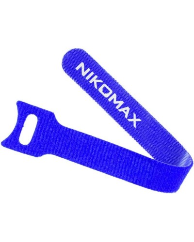 NMC-CTV240-16-SB-BL-10 (10шт). Стяжка-липучка с мягкой пряжкой. NIKOMAX в Королеве