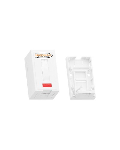 NMC-MB1P-ST-WT. Корпус настенной розетки. NIKOMAX в Королеве