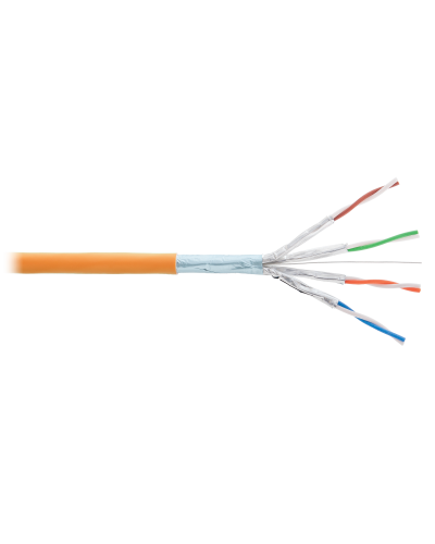 F/FTP 4pair, Cat6a, Solid, In, нг(А)-HF (NMC 4355C-OR). Кабель «витая пара» (LAN) для структурированных систем связи. NIKOMAX в Королеве