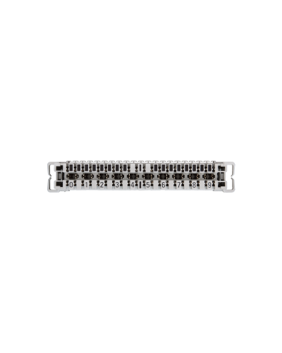 NMC-PL10-CC-10 (10 шт). Плинт неразмыкаемый, (0...9), крепление под кронштейн. NIKOMAX в Королеве