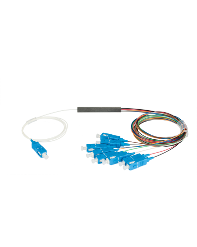 NMF-SPP1X8A1-SCU-M. Сплиттер планарный 1x8, 9/125мкм, SC/UPC, 0.9 мм. NIKOMAX в Королеве