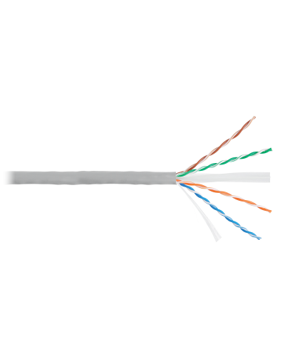 U/UTP 4pair, Cat6, Solid, In, PVC (NMC 4140A-GY). Кабель «витая пара» (LAN) для структурированных систем связи. NIKOMAX в Королеве