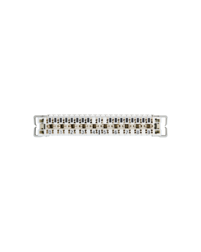 NMC-PL10-DU-10 (10 шт). Плинт размыкаемый, (0...9), крепление под кронштейн и круглые направляющие. NIKOMAX в Королеве