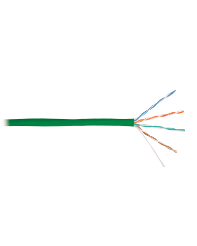 U/UTP 4pair, Cat5e, Solid, In, нг(А)-HF (NMC 4100C-GN). Кабель «витая пара» (LAN) для структурированных систем связи. NIKOMAX в Королеве