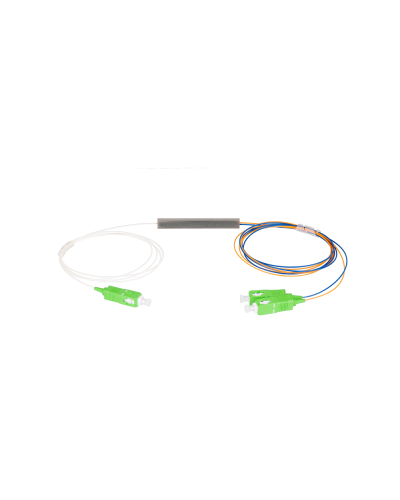 NMF-SPP1X2A1-SCA-M. Сплиттер планарный 1x2, 9/125мкм, SC/APC, 0.9 мм. NIKOMAX в Королеве