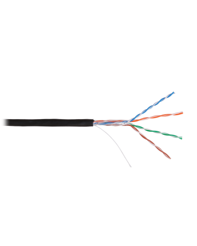 U/UTP 4pair, Cat5e, Solid, Out, нг(А)-HF (NMC 2100B-BK). Кабель «витая пара» (LAN) для структурированных систем связи. NIKOMAX в Королеве