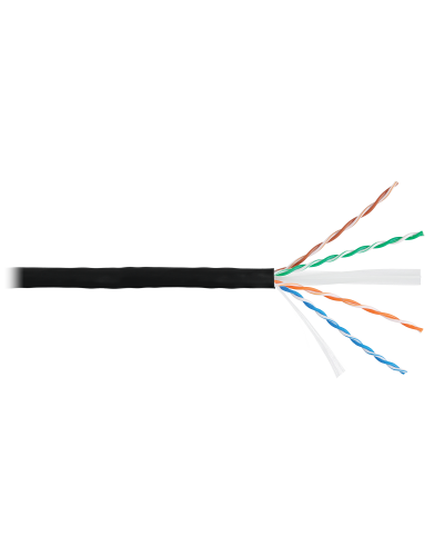 U/UTP 4pair, Cat6, Solid, In/Out, нг(А)-HF (NMC 9140C-BK). Кабель «витая пара» (LAN) для структурированных систем связи. NIKOMAX в Королеве