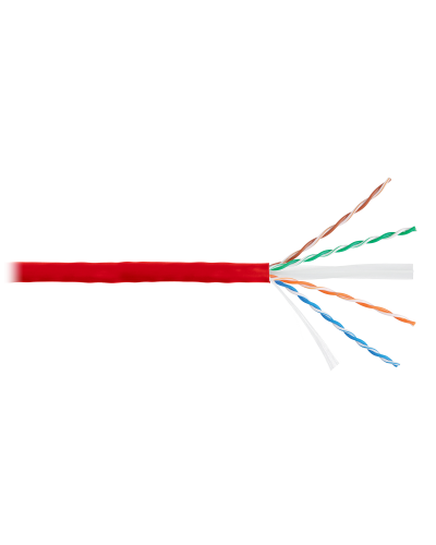 U/UTP 4pair, Cat6, Solid, In, нг(А)-HF (NMC 4140C-RD). Кабель «витая пара» (LAN) для структурированных систем связи. NIKOMAX в Королеве