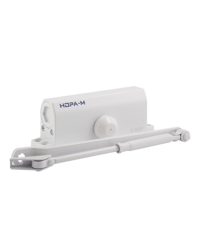 ISPARUS 450 (белый). Доводчик дверной морозостойкий. NORA-M в Королеве