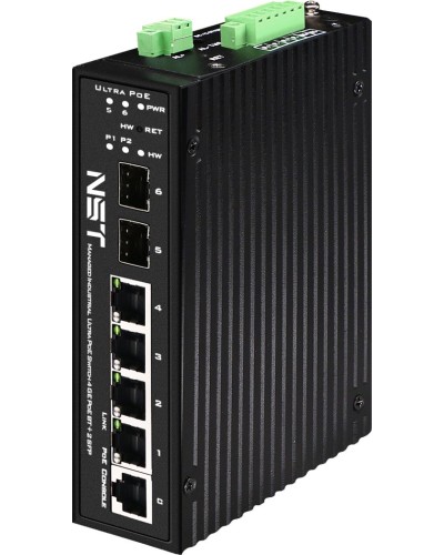 NS-SW-4G2G-PL/IM. Коммутатор с PoE. NST в Королеве