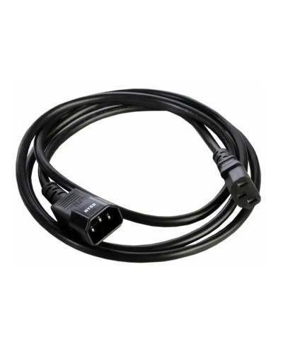 NTSS-PC13141 C13-С14 проводник.:3х0.75мм2 1м 220В 10А черный. Кабель питания. NTSS в Королеве