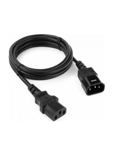 NTSS-PC13142 C13-С14 проводник.:3х0.75мм2 1.8м 220/250В 10А черный. Кабель питания. NTSS в Королеве