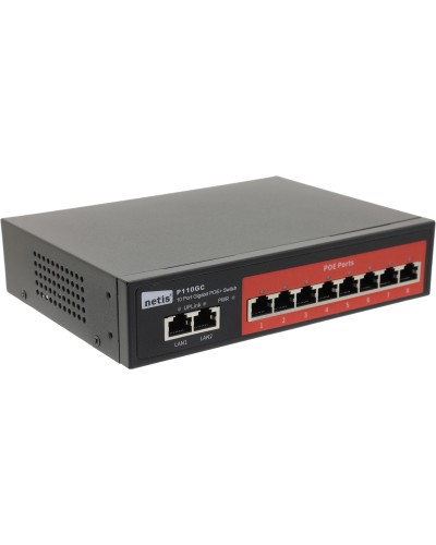 Netis P110GC. Коммутатор сетевой PoE неуправляемый. Netis в Королеве