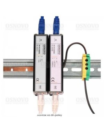 SP-IP/100D. Устройство грозозащиты цепей Ethernet. OSNOVO в Королеве