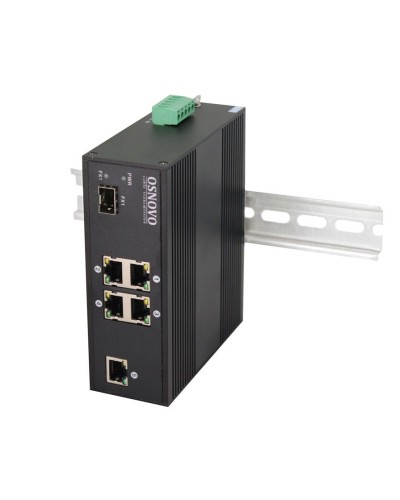 SW-40501/IC. Промышленный PoE коммутатор Fast Ethernet на 6 портов. OSNOVO в Королеве