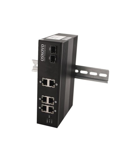 SW-8062/IC. Промышленный PoE коммутатор Gigabit Ethernet на 8 портов. OSNOVO в Королеве