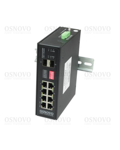SW-80802/I(Port 90W, 300W). Коммутатор с PoE. OSNOVO в Королеве