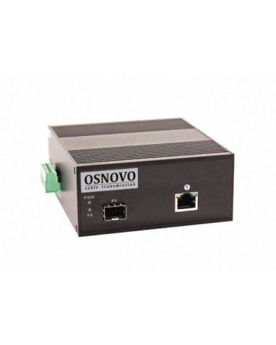 OMC-1000-11HX/I. Медиаконвертер оптический. OSNOVO в Королеве