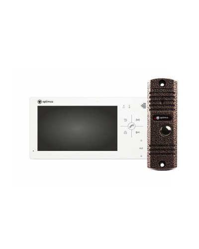 VM-7.0 (w)+ DS-700L (медь). Комплект видеодомофона. Optimus в Королеве