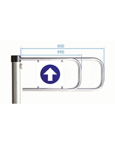 PERCo-ASG-650. Створка для калитки. PERCo в Королеве