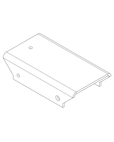 PERCo-MB-16.8. Накладка прямая верхняя. PERCo в Королеве
