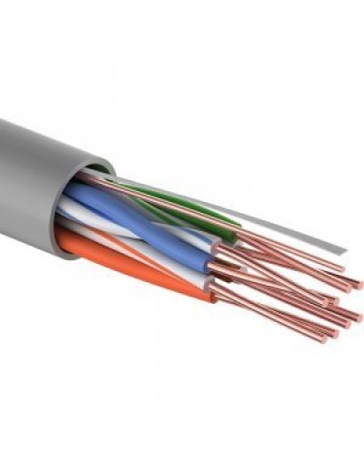 U/UTP Light, CAT 5, PVC, 4PR, 26AWG, омедненный INDOOR, SOLID, серый, 305м, PROconnect (01-0048-3). Кабель «витая пара» (LAN) для структурированных систем связи. PROCONNECT в Королеве