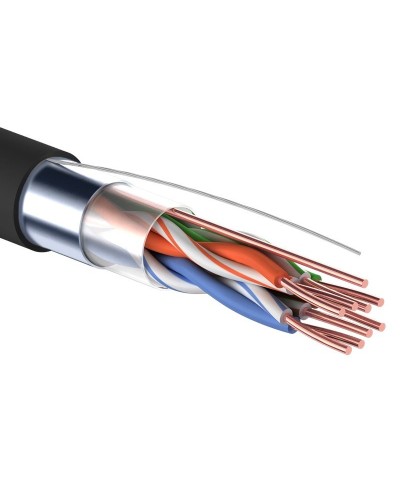 F/UTP 4PR 24AWG, CAT5e. OUTDOOR, 305м. PROconnect (01-0154). Кабель «витая пара» (LAN) для структурированных систем связи. PROCONNECT в Королеве