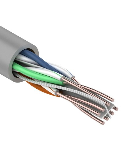 U/UTP 4PR 23AWG, CCA, CAT6, PVC, 305м. PROconnect (01-0047-3). Кабель «витая пара» (LAN) для структурированных систем связи. PROCONNECT в Королеве