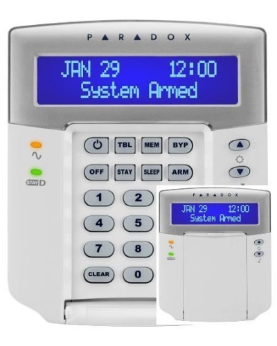 K32LCD+. Проводная ЖК-клавиатура. Paradox в Королеве