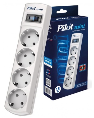 Pilot mini 1.8м. Сетевой фильтр. Pilot в Королеве
