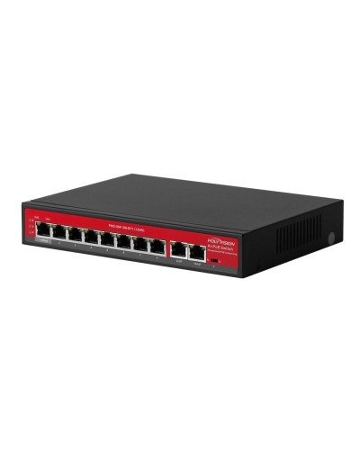PND-08P-2G (120W). Коммутатор AI 10-портовый с функцией PoE. Polyvision в Королеве
