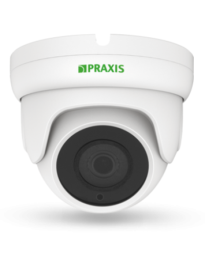 PE-7141IP 2.8. Видеокамера IP купольная. Praxis в Королеве