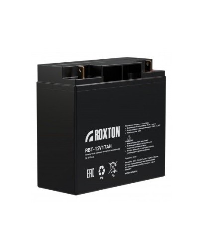 RBT-12V17AH. Аккумулятор герметичный свинцово-кислотный. ROXTON в Королеве