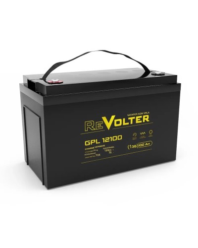 Revolter GPL 12100. Аккумулятор автомобильный герметичный свинцово-кислотный. Revolter в Королеве