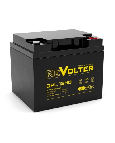 Revolter GPL 1240. Аккумулятор автомобильный герметичный свинцово-кислотный. Revolter в Королеве
