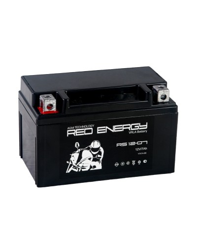 Red Energy RS 1207. Аккумулятор герметичный свинцово-кислотный стартерный. Red Energy в Королеве