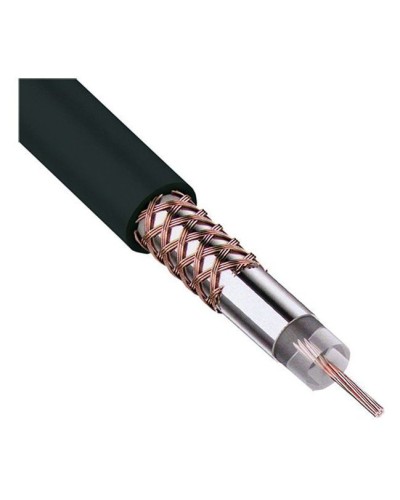 RG-58 A/U, 50 Ом, Cu/Al/Cu, 64%, 100 м, черный (01-2003). Кабель коаксиальный радиочастотный. Rexant в Королеве