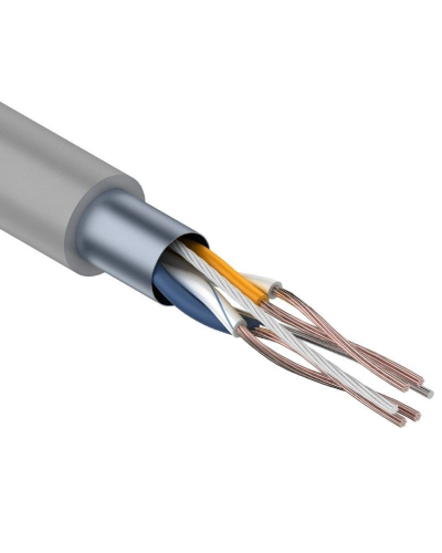F/UTP, CAT 5e, PVC, 2PR, 24AWG, INDOOR, STRANDED, серый, 305м, REXANT (01-0125). Кабель «витая пара» (LAN) для структурированных систем связи. Rexant в Королеве