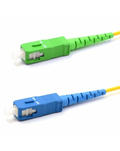 Патч-корд оптический переходной (SM), 9/125 (OS2), SC/APC-SC/UPC, (Simplex), LSZH, 10м REXANT (50-2062): Патч-корд оптический в Королеве