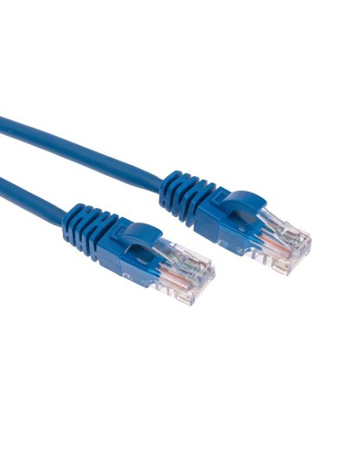 Патч-корд U/UTP, CAT 5e, RJ45-RJ45, 26AWG, LSZH, синий, 5м  REXANT (02-0104-5). Патч-корд UTP. Rexant в Королеве