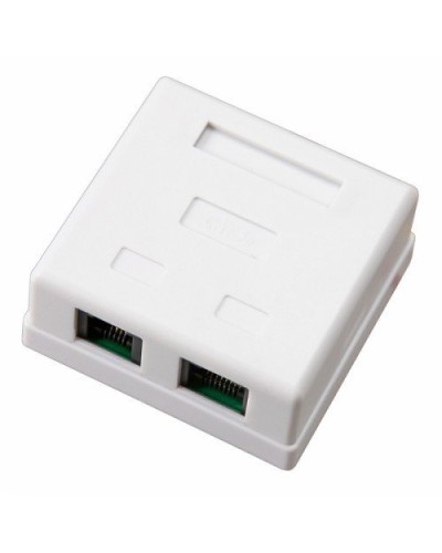 Розетка компьютерная внешняя 2-порта, UTP RJ-45 (8P8C), CAT 5e REXANT (03-0151): Розетка RJ-45 в Королеве