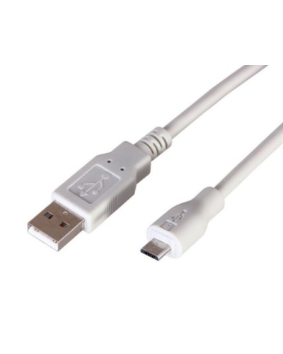 Кабель USB-A – micro USB, 1А, 1,8м, ПВХ, белый REXANT (18-1164): Кабель для программирования в Королеве