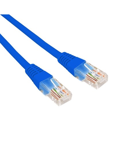 Патч-корд U/UTP CAT 6, RJ45-RJ45, 26AWG, LSZH, синий, 5м REXANT (02-0294-5). Патч-корд UTP. Rexant в Королеве