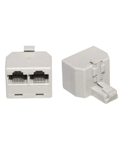 Двойник компьютерный UTP RJ-45(8P8C) (штекер - 2 гнезда) REXANT (03-0102): Кабельный соединитель в Королеве