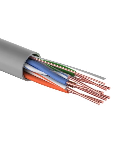 U/UTP, CAT 5e, ZH нг(А)-HF, 4PR, 24AWG, INDOOR, SOLID LIGHT 305 м (01-0059). Кабель «витая пара» (LAN) для структурированных систем связи. Rexant в Королеве