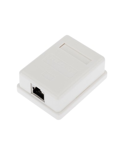 Розетка компьютерная внешняя, 1-порт FTP RJ-45 (8P8C), CAT 6 REXANT (03-0142). Розетка RJ-45. Rexant в Королеве