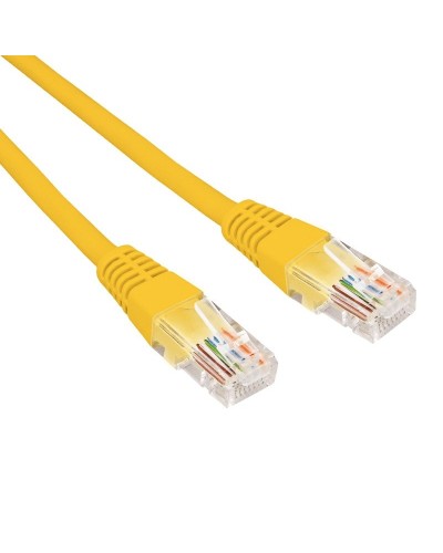 Патч-корд U/UTP CAT 6, RJ45-RJ45, 26AWG, LSZH, желтый, 3м REXANT (02-0295-3). Патч-корд UTP. Rexant в Королеве