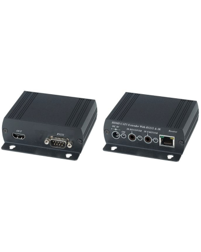 HE02. Комплект для передачи HDMI-сигнала и RS232. SC&T в Королеве